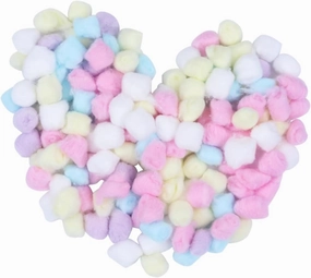 Mipcase 500g Bag of Soft Makeup Cotton Balls Pure Cotton Large Jumbo Size Reusable for Face Cleaning