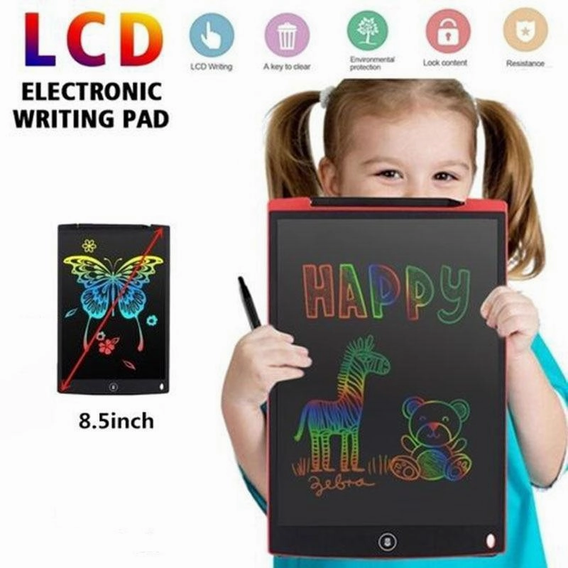 Modern 8.5Inch Electronic Drawing Board LCD Screen Writing Tablet Digital Graphic Drawing Tablets Electronic Handwriting Pad Board Pen For Kids