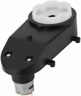 Motor Gear Box, SENRISE Electric RS550 Motor Gearbox For Kids Car Toy (12V 8000RPM, Pack of 2)