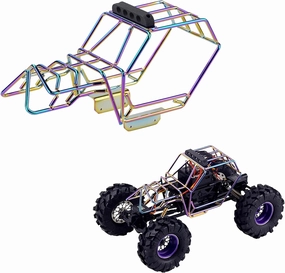 Multicolored Metal Roll Cage Body Shell for Axial AX24 XC-1 1/24 RC Crawler Car Upgrade Parts