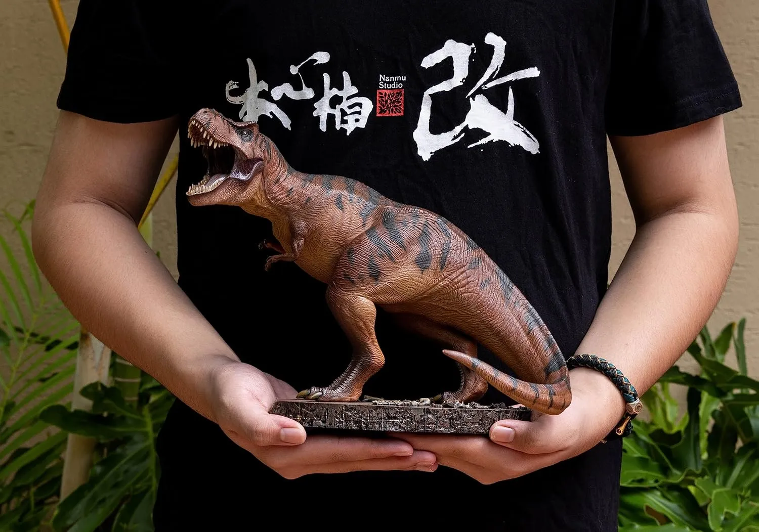 Nanmu Tyrannosaurus Alpha 2.0 Figure Dinosaur Collection Science Art PVC Model Wonderful Decoration Gift for Adult (172381DX)
