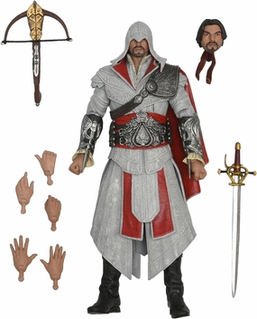 NECA - Assassin's Creed: Brotherhood - 7" Scale Action Figure - Ezio Auditore in Window Box