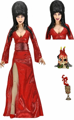 NECA - Elvira - 8” Clothed Action Figure – “Red, Fright, and Boo”