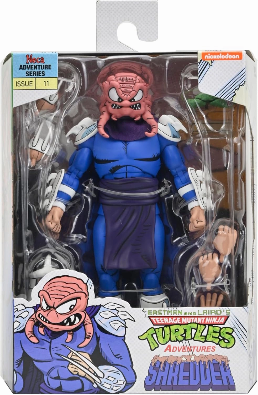 NECA - Teenage Mutant Ninja Turtles (Archie Comics) - 7” Scale Action Figures - Krang/Shredder Figure