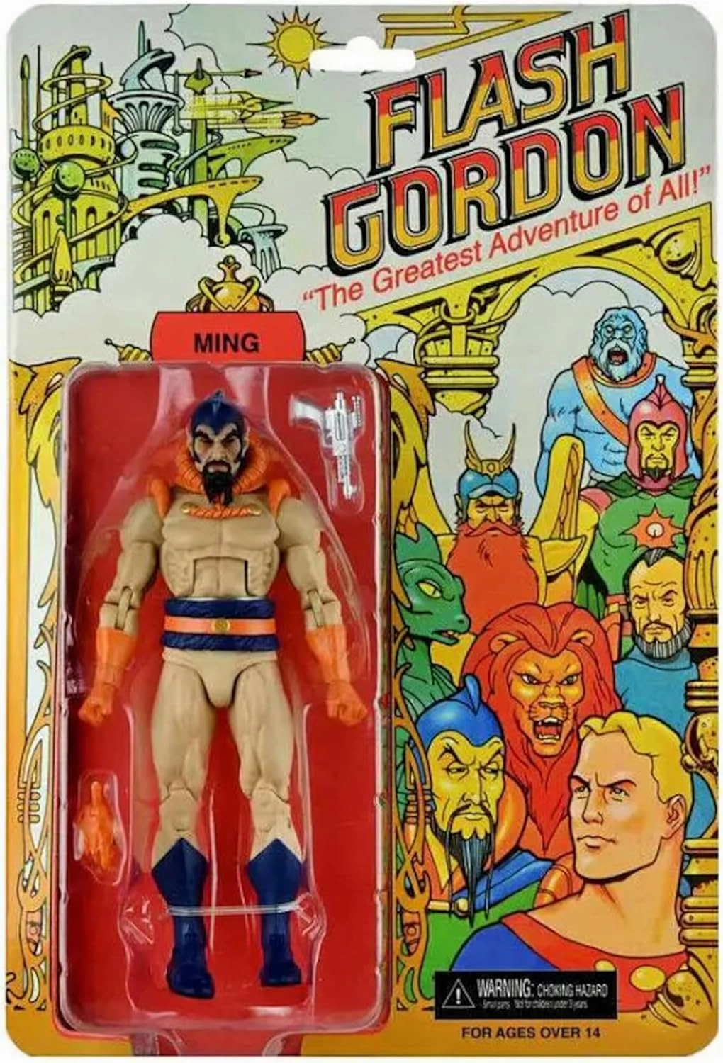 NECA Flash Gordon - Ming 7" Scale Classic Action Figure