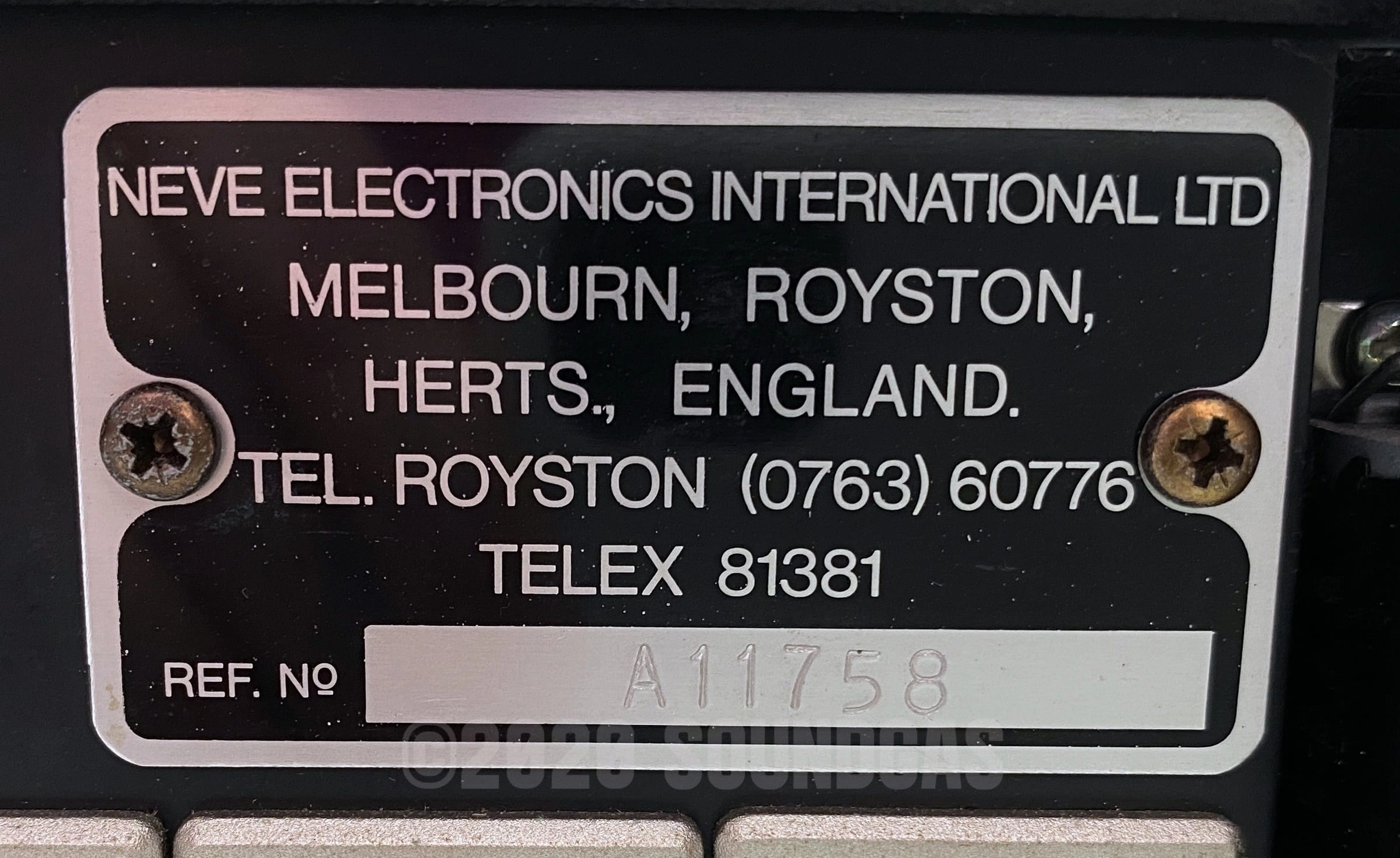 Neve 5442 Desktop Mixer