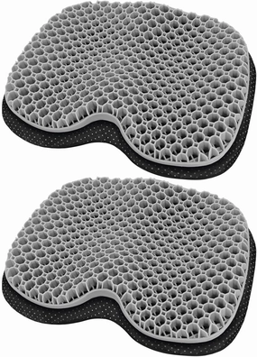 NEW-Vi Anti-Slip Kayak Seat Cushion - Waterproof Thicken Gel Boat Kayak Canoe Rowing Stadium Pad for Sit in Kayak Chair Kayak Accessories Equipment Gear for Fishing Kayak