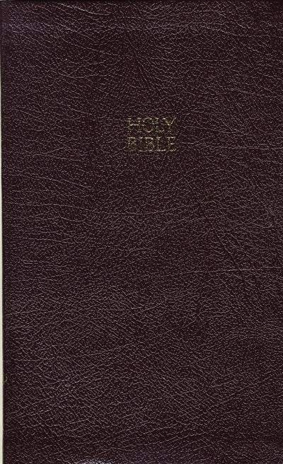 NKJV Ultraslim Compact Bible, Bonded Leather, Burgundy