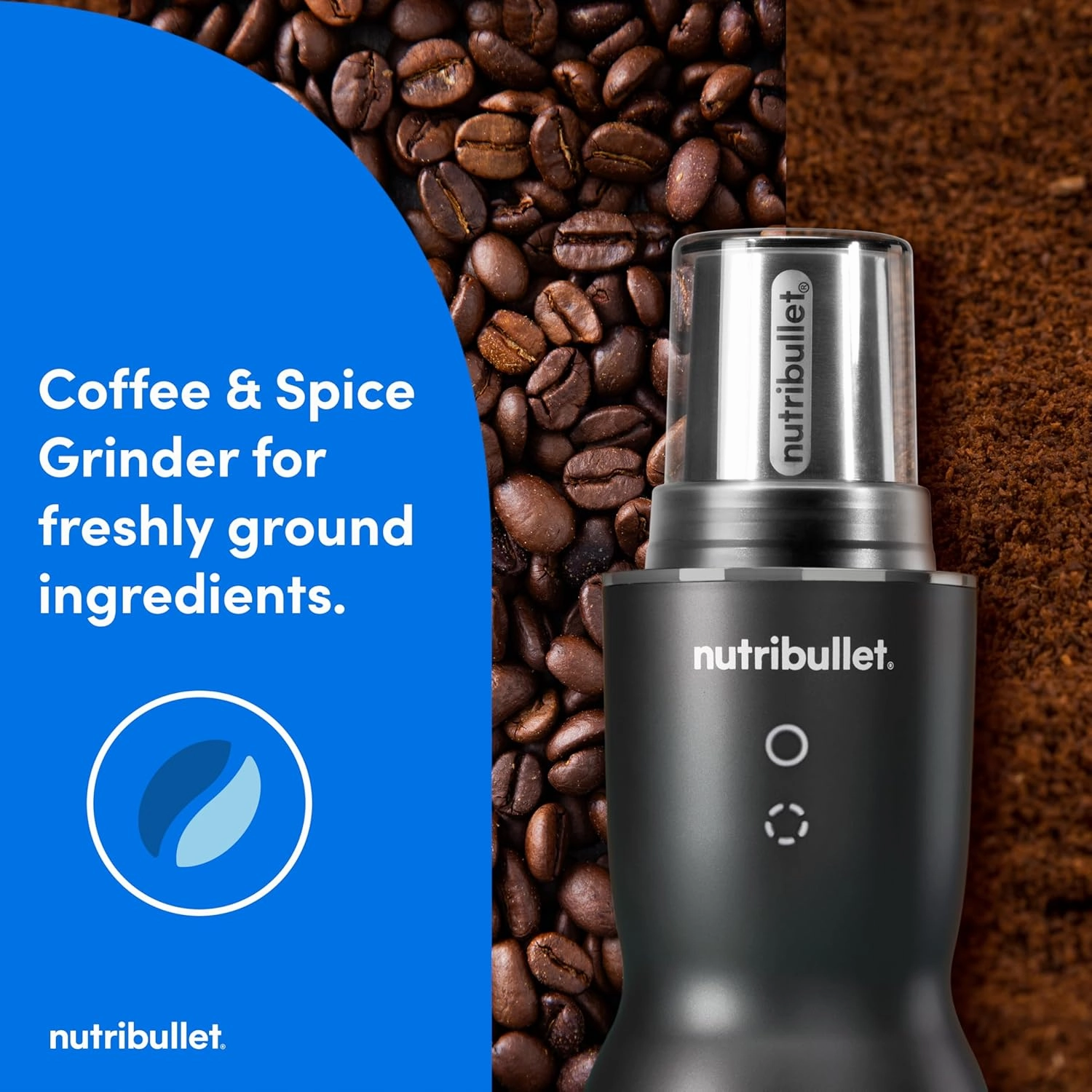 nutribullet® Ultra Plus  3-1 Compact Kitchen System, 1200W Kitchen System with Blender, Food Processor, and Coffee and Spice Grinder, 32oz and 24oz Blending Cups, 2-Cup Food Processor, Gunmetal Gray