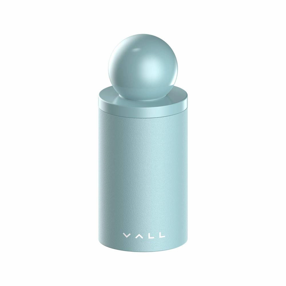 Oil-Absorbing Volcanic Face Roller, Face Oil Remover, Face Massage, Reusable Face Oil Absorbing Skincare Tool [ Volcanic Stone Ball ] - Blue