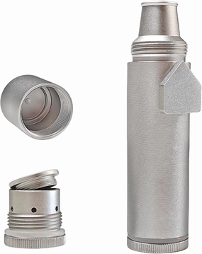 OMO 4th generation leak proof bottle - Innovative leak proof and moisture-proof technology Reusable Aluminum alloy Jars with Secure Seal for Seasonings