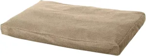 Orvis Comfortfill-Eco Lounger Dog Bed, Brown Tweed - Large