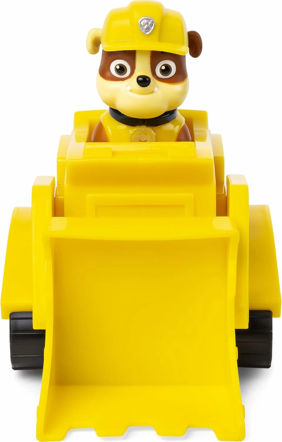 PAW Patrol, Rubble’s Bulldozer, Toy Vehicle with Collectible Action Figure, Sustainably Minded Kids Toys for Boys & Girls Ages 3 and Up