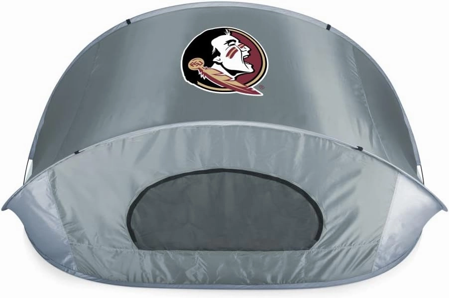 PICNIC TIME NCAA Florida State Seminoles Manta Portable Beach Tent - Pop Up Tent - Beach Sun Shelter Pop Up
