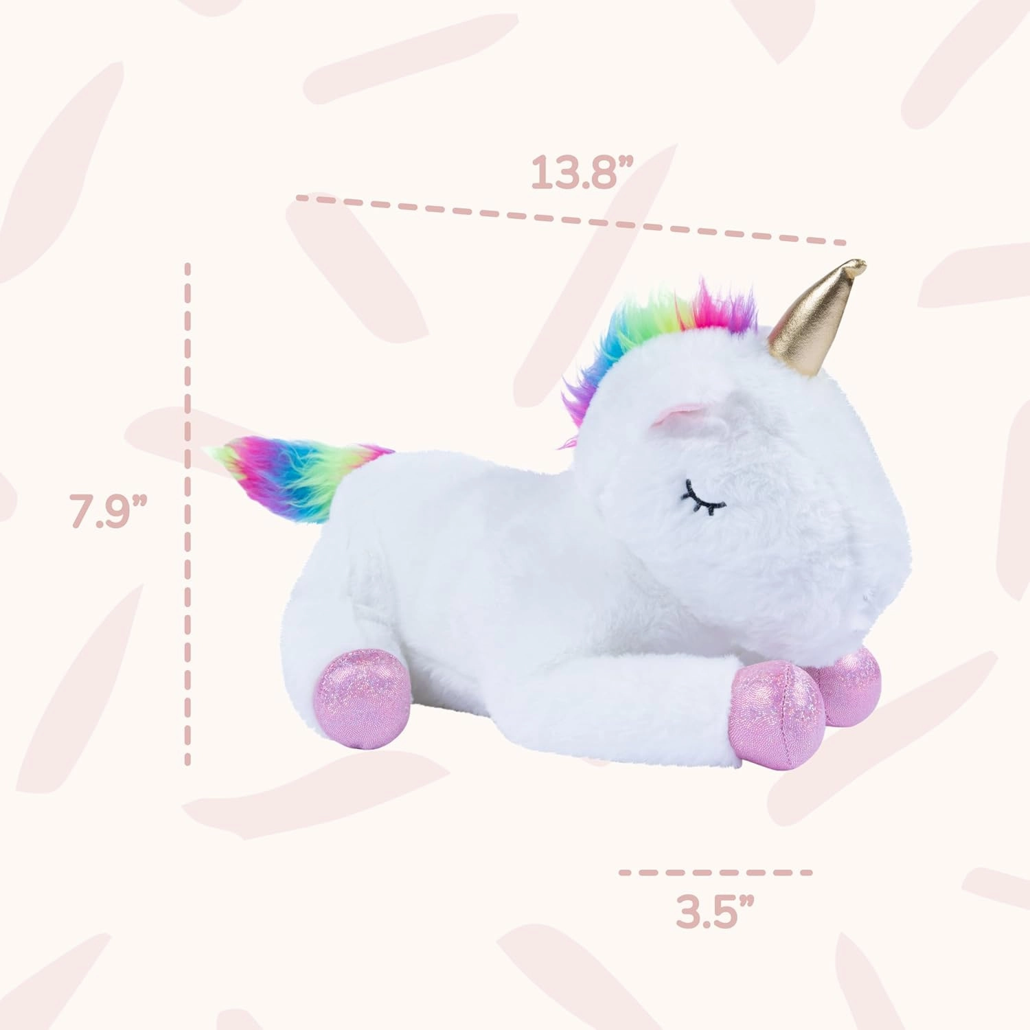 PixieCrush Unicorn Stuffed Animals for Girls, Set of 5 - Mommy with Babies - Magical Giant Stuffed Animal - Enchanting Unicorn with Babies Set - Plush Animals for Kids