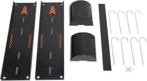 Plastic RC Car Leap Ramp Racing Stunt Board for 1/8 1/10 1/12 1/14 1/16 Scale RC Crawler Cars - Assembly and Wide Compatibility for Thrilling Jumps