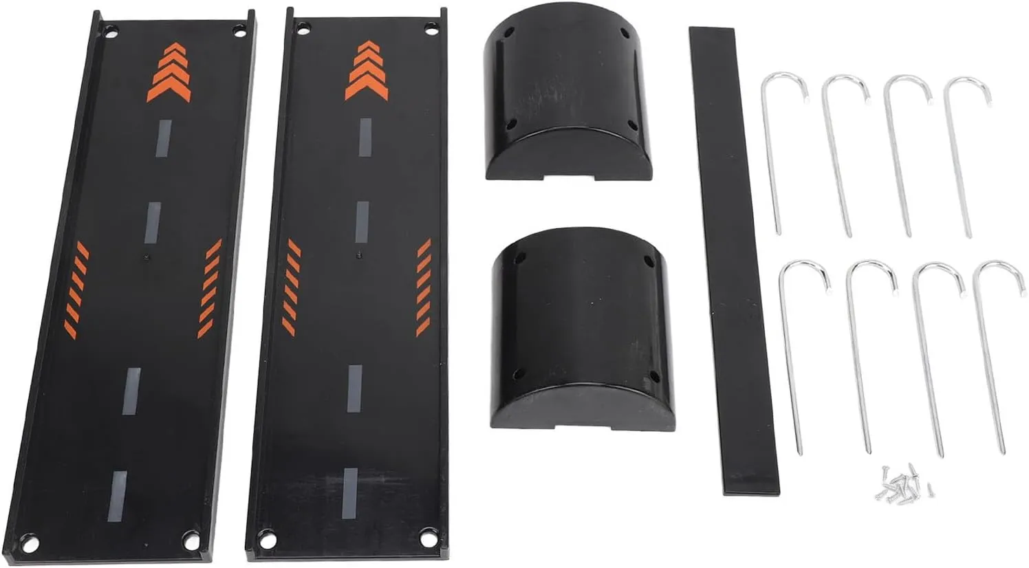 Plastic RC Car Leap Ramp Racing Stunt Board for 1/8 1/10 1/12 1/14 1/16 Scale RC Crawler Cars - Assembly and Wide Compatibility for Thrilling Jumps