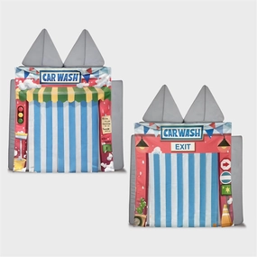 Play Panel for Modular Play Couch Childrens Play Panel for Toddler (Sofa not Included) (Carwash - Two Panel Set)