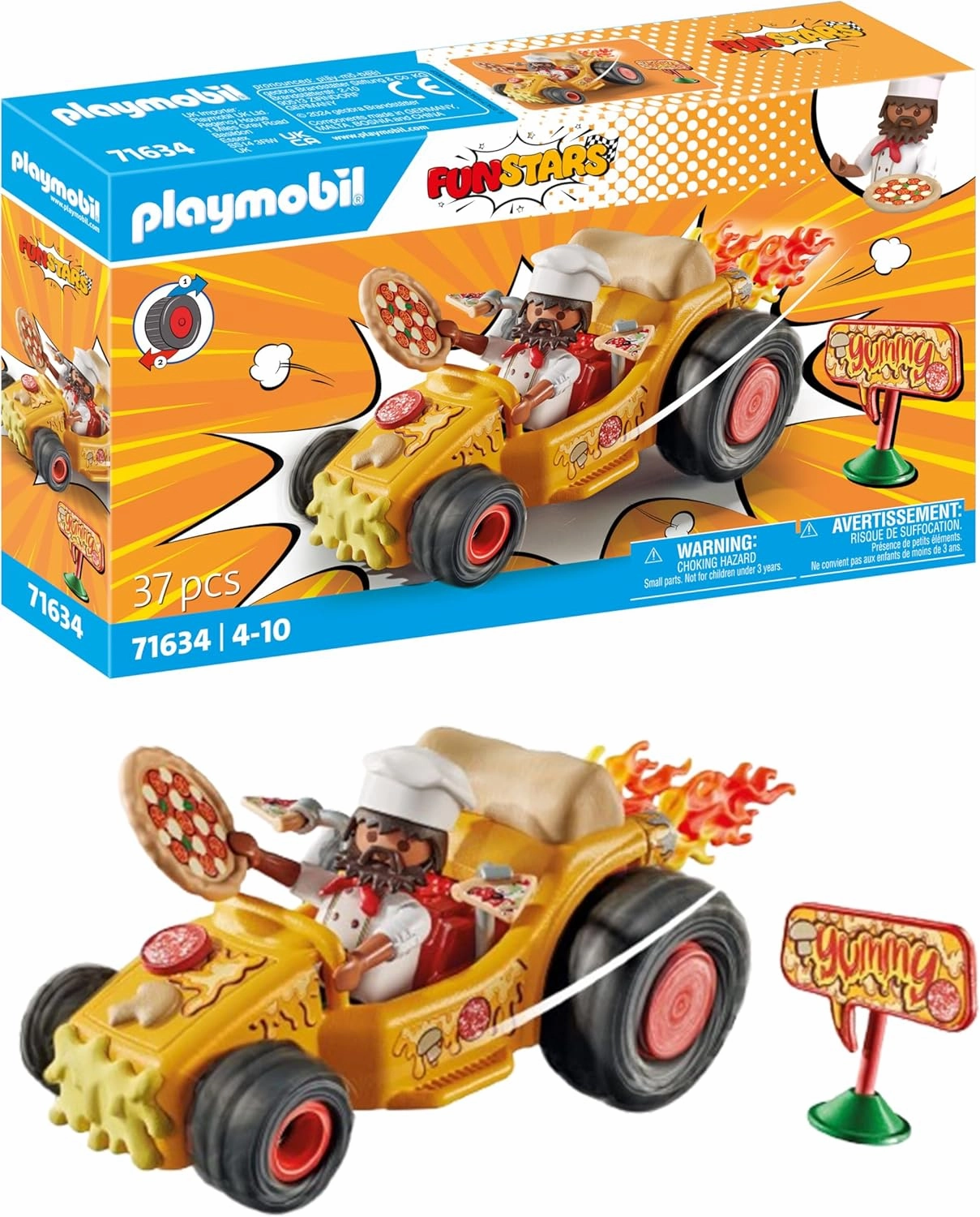Playmobil Funstars: Racing Pizza
