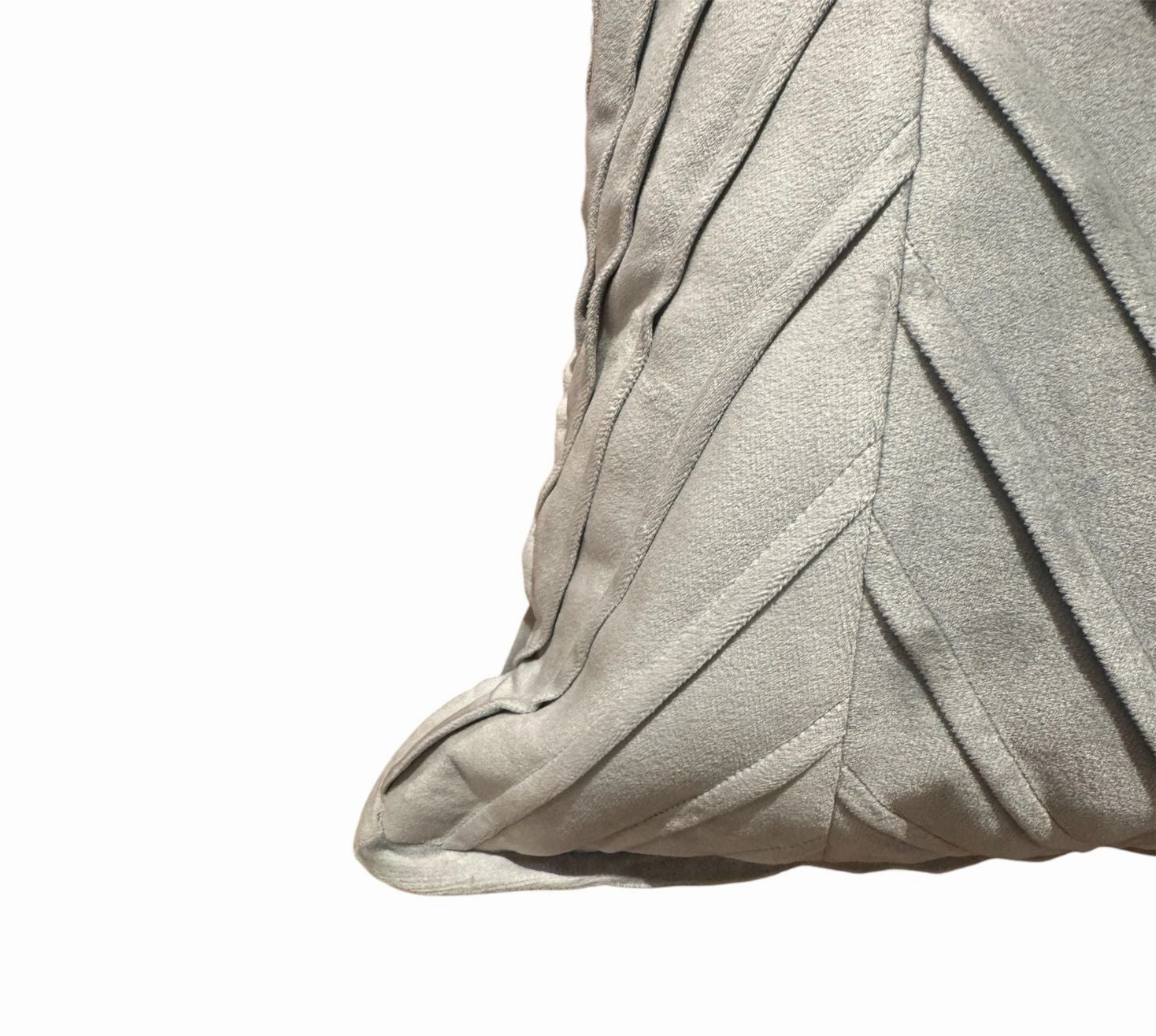 Plush velvet Striped cushion cover