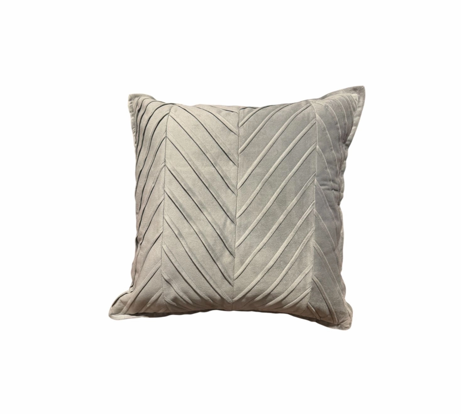Plush velvet Striped cushion cover