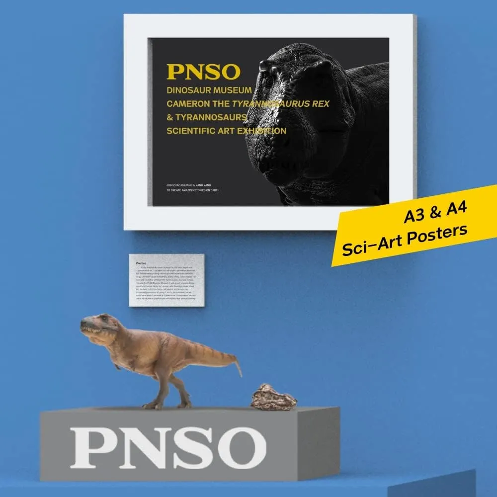 PNSO Dinosaur Museums Series (Cameron The Tyrannosaurus rex 1:35 Scietific Art Model)