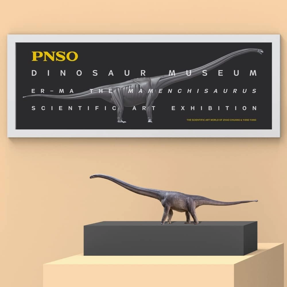PNSO Dinosaur Museums Series (New ER-MA The Mamenchisaurus 1:45 Scientific Art Model)