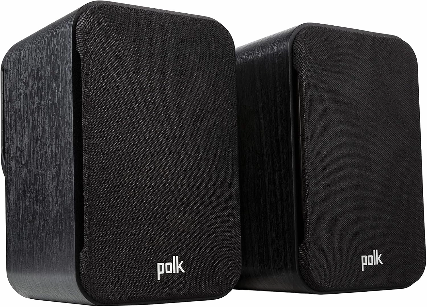 Polk Signature Elite ES10 Surround Loudspeaker - Hi-Res Audio Certified, Dolby Atmos & DTS:X Compatible, 1" Tweeter & 4" Woofer, Power Port Technology for Effortless Bass (Pair, Stunning Black)