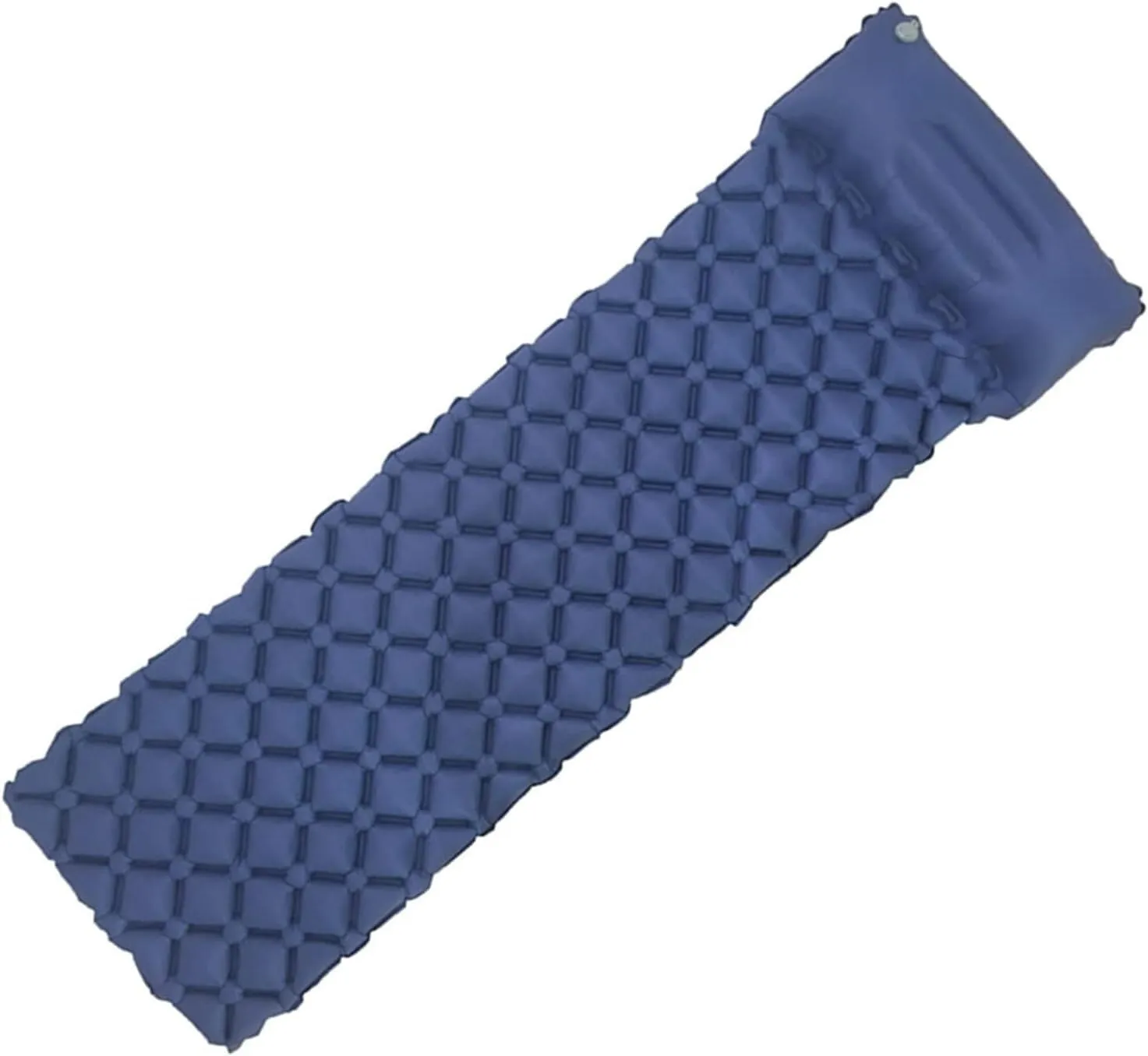 Portable Air Mattress Sleeping Pad Fast Filling Air Bag Inflatable Mattress, Camping Sleeping Mat (Color : Navy Blue)