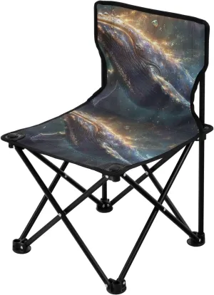 Portable Camping Folding Chairs Foldable Chair Small Whale 1 Lightweight Backpacking Outdoor Outside Fishing