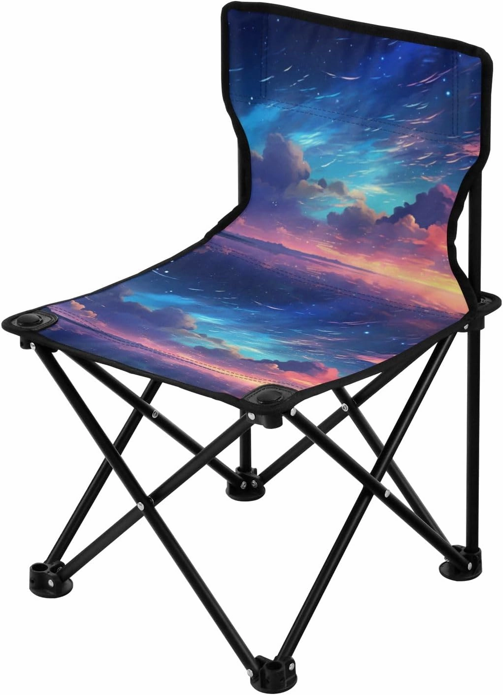 Portable Camping Folding Chairs Foldable Chair Small Cloud 2 Lightweight Backpacking Outdoor Outside Fishing