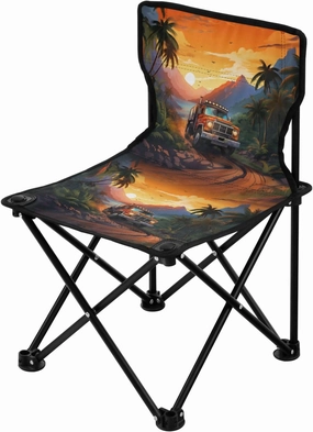 Portable Camping Folding Chairs Foldable Chair Small Off-Road Vehicle Lightweight Backpacking Outdoor Outside Fishing