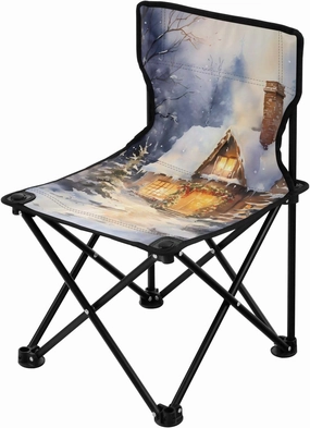 Portable Camping Folding Chairs Foldable Chair Small Winter Cottage Lightweight Backpacking Outdoor Outside Fishing