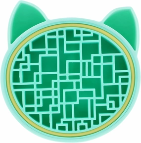 Portable Cat Shaped Makeup Brush Cleaner Cushion Drying Mat Dual-sided Storage Holder for Organizing Brushes Cleaning Drying