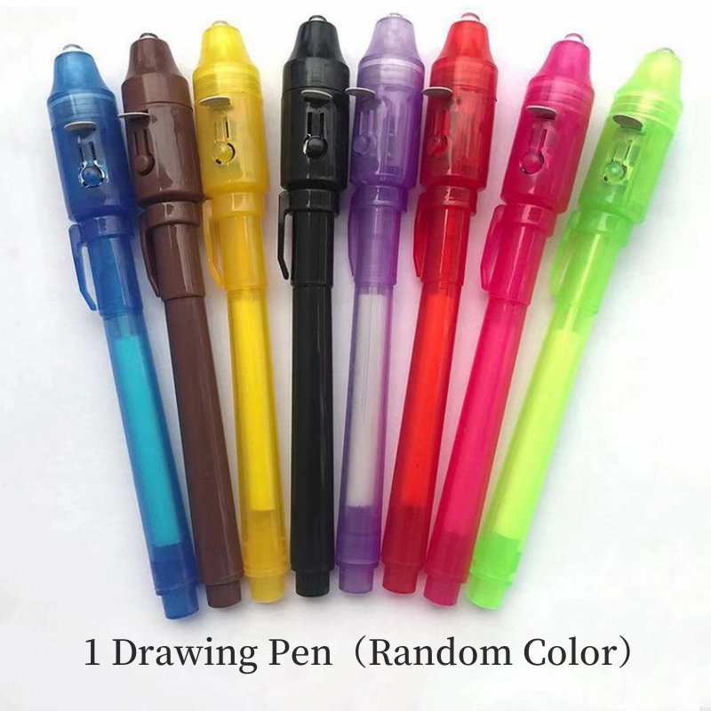 Portable Magic Fluorescence Light Drawing Pad