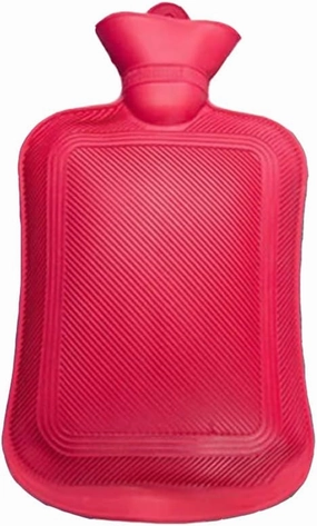 Portable Rubber Hot Water Bottle, 500ML/1000ML/1750ML/2000ML Large Winter Warm Hot Water Bag for Pain Relief, Menstrual Cramps, Neck and Shoulders, Feet Warmer for Women and Girls(1PCS, Random Color)