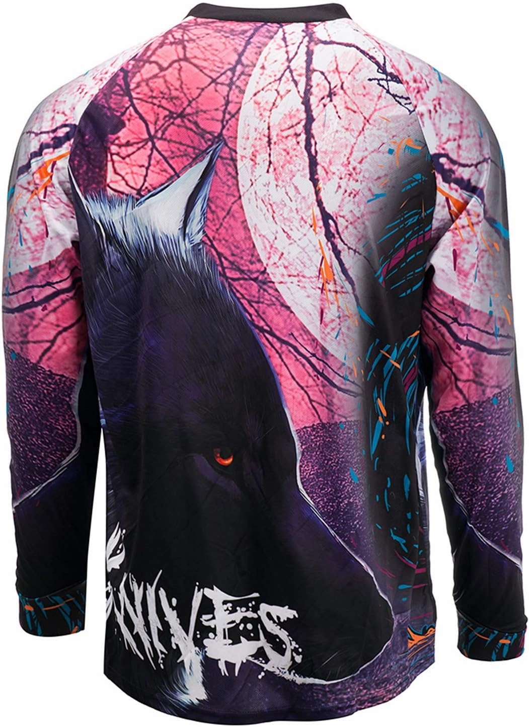 PSPORT Men's Motocross Jersey Long Sleeve Motocross Shirt Men Mountain Dirt Bike Jersey Downhill Riding Racing Clothing Tops