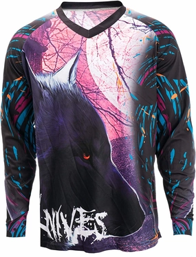 PSPORT Men's Motocross Jersey Long Sleeve Motocross Shirt Men Mountain Dirt Bike Jersey Downhill Riding Racing Clothing Tops