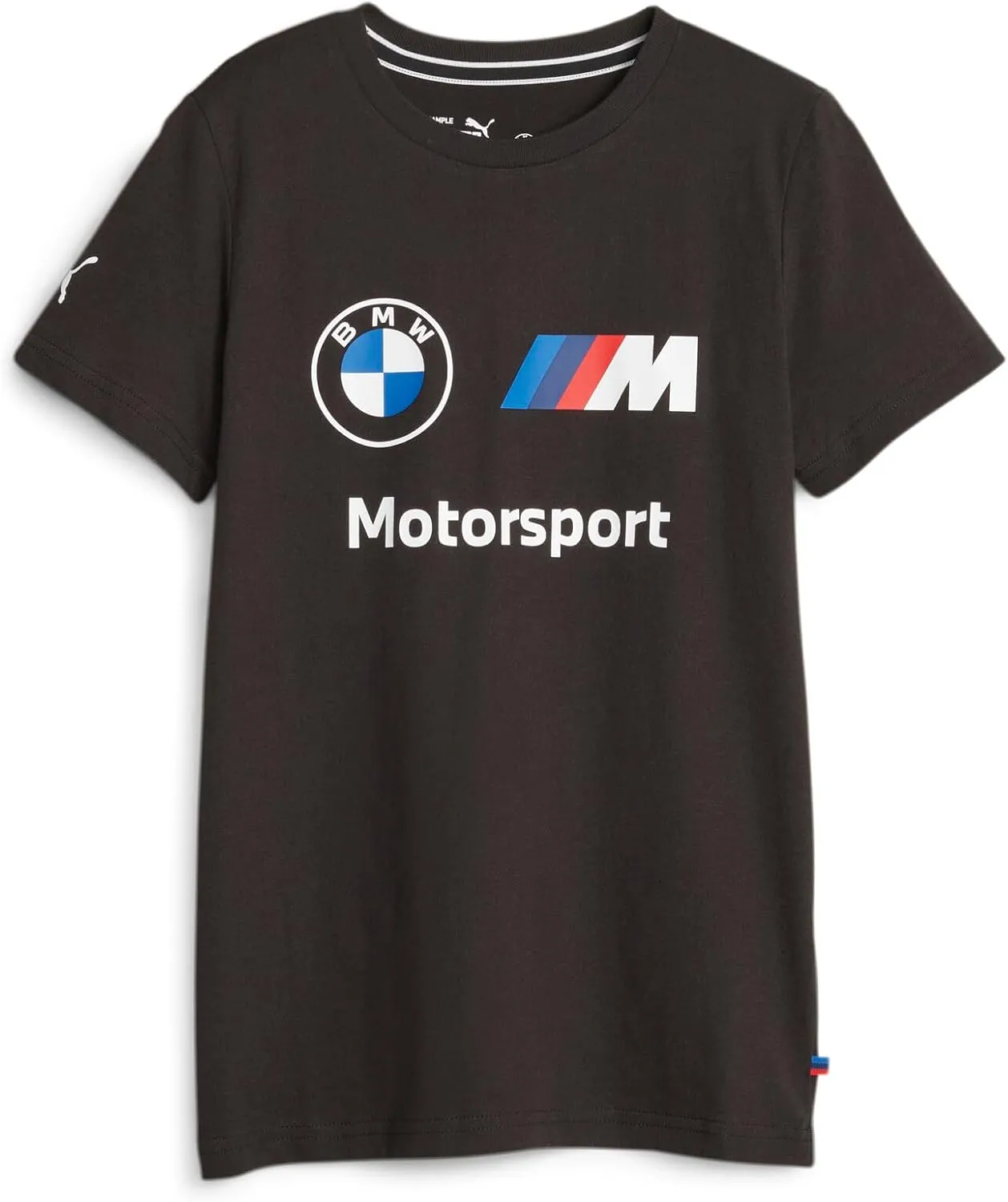 PUMA Kids' Bmw M Motorsports Kids Essentials Logo Tee