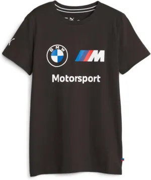 PUMA Kids' Bmw M Motorsports Kids Essentials Logo Tee