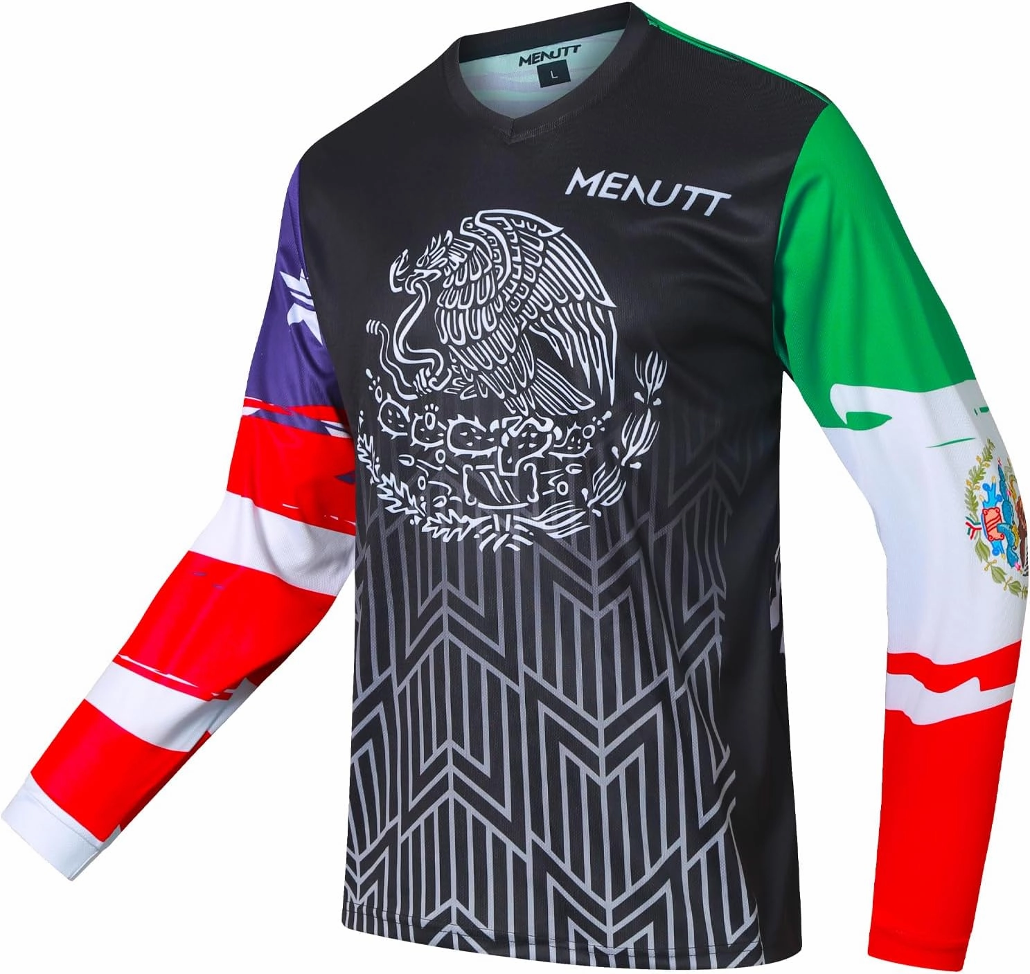 Racing Men's Long Sleeve Off-Road Mexico Jersey Mountain Bike MTB Jersey Downhill&Motocross Shirts