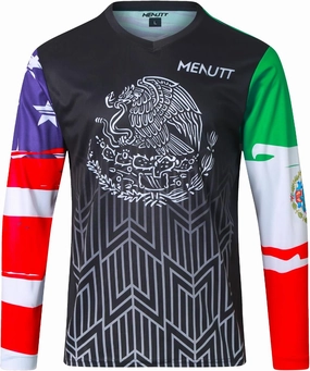 Racing Men's Long Sleeve Off-Road Mexico Jersey Mountain Bike MTB Jersey Downhill&Motocross Shirts