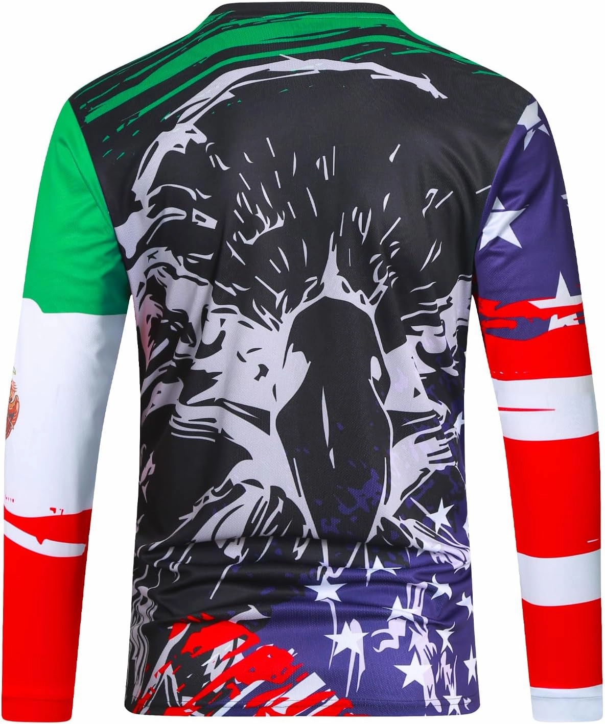 Racing Men's Long Sleeve Off-Road Mexico Jersey Mountain Bike MTB Jersey Downhill&Motocross Shirts