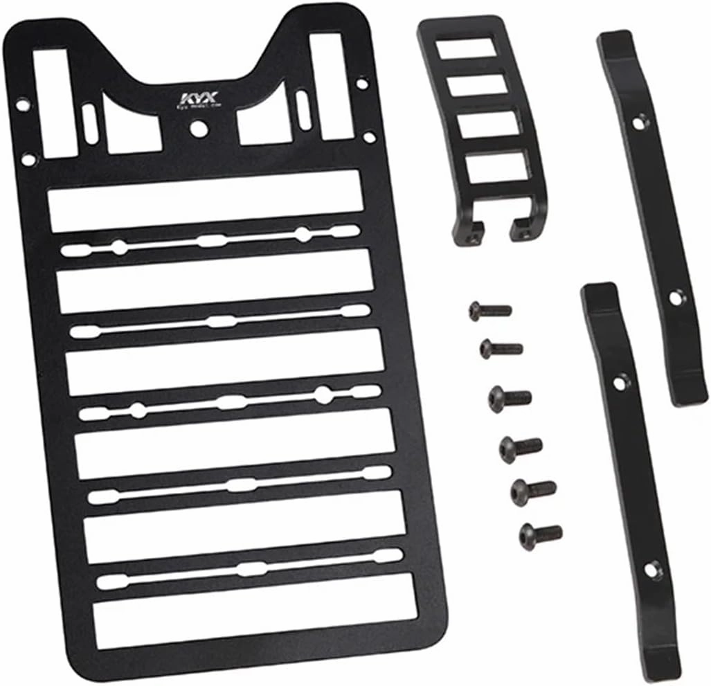 Racing Metal Roof Rack Upgrades Parts Accessories Compatible with 1/18 RC Crawler Car TRX4M TRX-4M