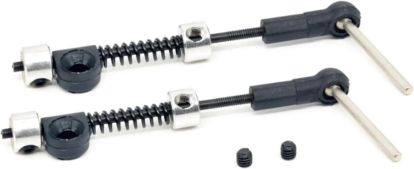 RC Car Brake Rodsand Throttle tie Rods Replacement for ZD-Racing 1/7 EX-07 DBX-07 EX07 DBX07 RC Car Upgrade Parts Spare Accessories