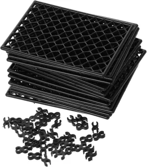 Rc Drift Car Garage Panel DIY Set 30pcs Rc Car Garage Parts Mini Traffic Parking Panel for Hobbyist