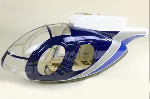 RC Helicopter MD500E 450 Pre-Painted fuselage for 450 Size Helicopters.Suitable for Almost All 450 Size(325mm Rotor Blade) Helicopters, Such as: Align T-REX450X/XL/SE/SE V2 Blue