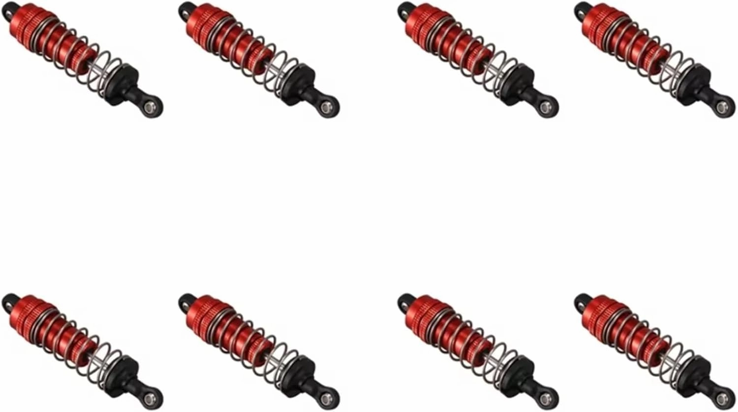 RC Car Shock Absorbers Compatible With Wltoys 144001 1/14 4WD RC Drift For Racing Car Upgrade Parts Accessories 8Pcs Metal Shock Absorber Damper
