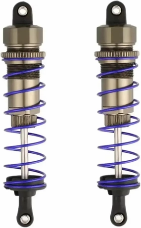 RC Car Shock Absorbers Compatible With ZD For Racing LRP For Hobao 1/10 RC Car Parts For Buggy Truck 92mm Front 105mm Rear Shock Absorber Damper Suspension(105mm)