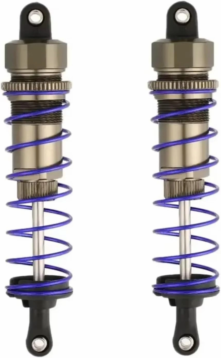 RC Car Shock Absorbers Compatible With ZD For Racing LRP For Hobao 1/10 RC Car Parts For Buggy Truck 92mm Front 105mm Rear Shock Absorber Damper Suspension(105mm)